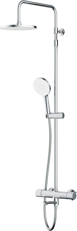 Душевая стойка AM.PM X-Joy F0785A500 хром, с термостатом