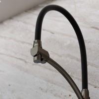 Смеситель для кухни Sancos Eri SC4001GG с гибким изливом, вороненая сталь