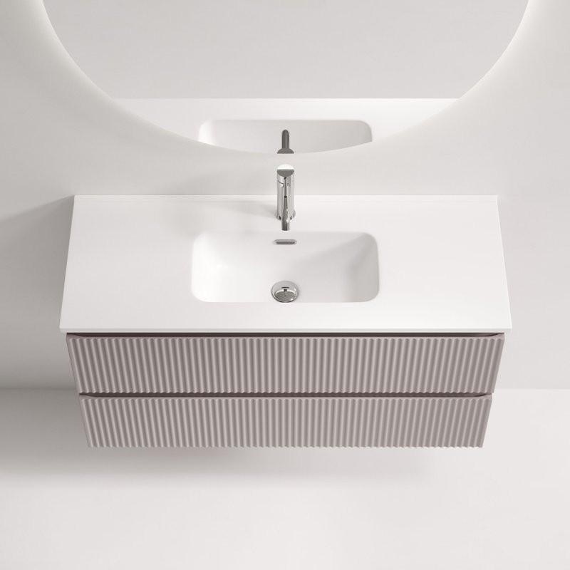 Мебель для ванной комнаты Sancos Snob R 100 Doha Soft, раковина CN7027