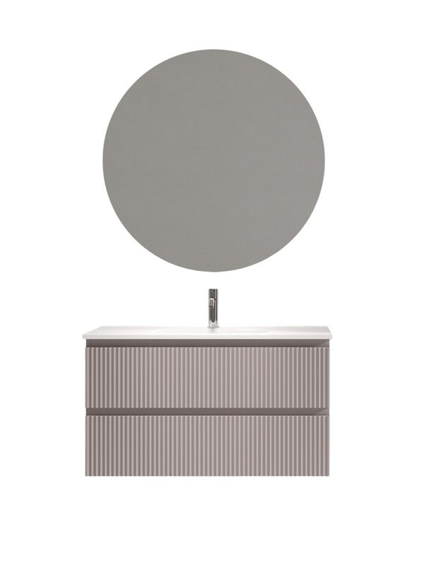 Мебель для ванной комнаты Sancos Snob R 100 Doha Soft, раковина CN7027