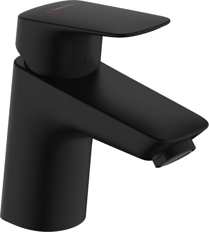 Смеситель для раковины Hansgrohe Logis 70 71071670 матовый черный