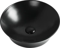 Накладная раковина Aquanet Smart 1-МВ черная матовая Накладная раковина Aquanet Smart 1-МВ черная матовая