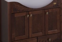 Мебель для ванной комнаты ASB-Woodline Салерно 80 орех антикварный Мебель для ванной комнаты ASB-Woodline Салерно 80 орех антикварный