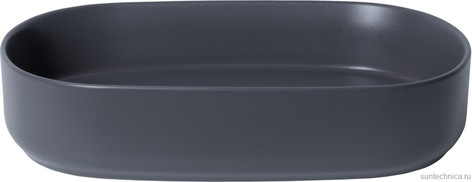 Накладная раковина Allen Brau Fantasy Oval 55x36, серая