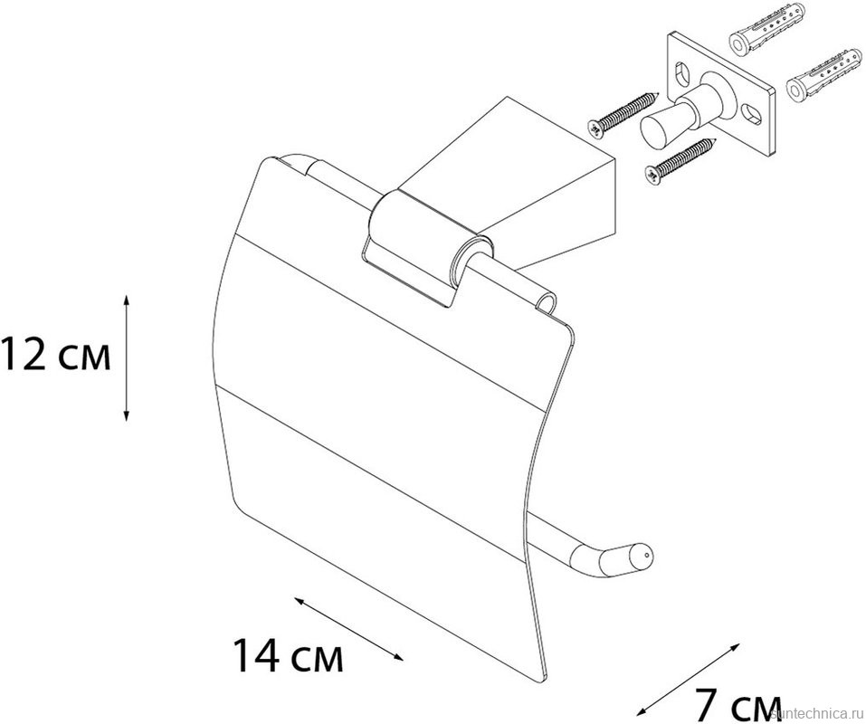 Набор Держатель Fixsen Trend FX-97810 + Ершик FX-97813