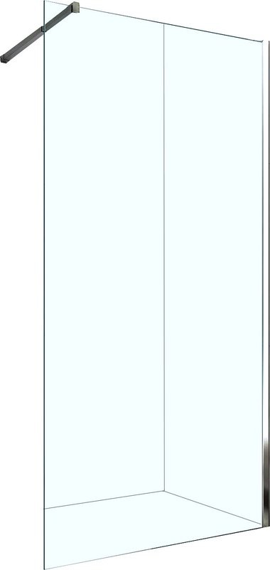 Душевая перегородка Berges Sky 064002 90x200, профиль хром сильвер