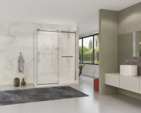 Душевой уголок Vincea Como Soft VSR-1CS8015CL 150x80 см профиль хром, стекло прозрачное