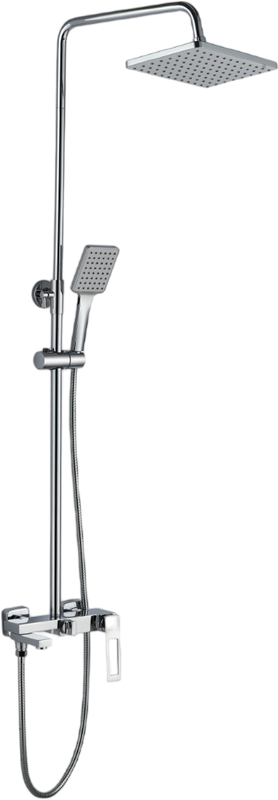 Душевая стойка Haiba HB24817 хром
