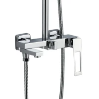 Душевая стойка Haiba HB24817 хром