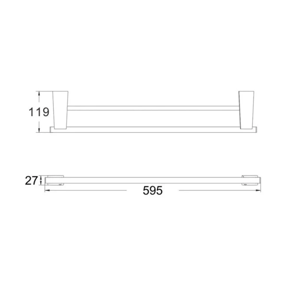 Полотенцедержатель Shevanik SG5727G