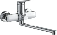 Смеситель для ванны с душем Shevanik S8502 хром Смеситель для ванны с душем Shevanik S8502 хром