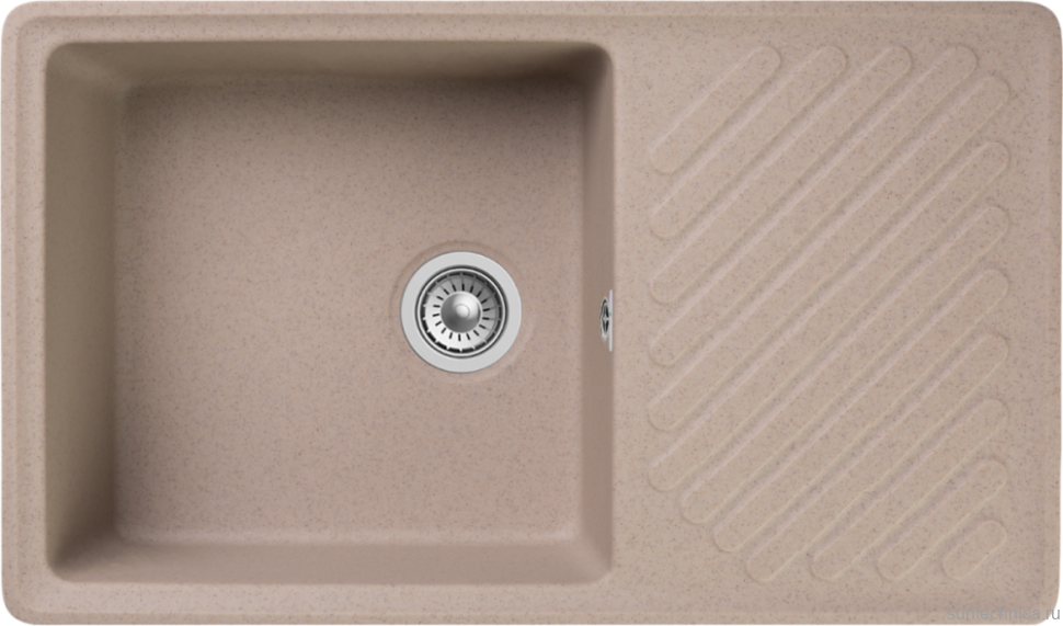 Комплект Мойка GranFest Quarz Z 53 песок + Измельчитель Bone Crusher BC 910-SL-Slim Line