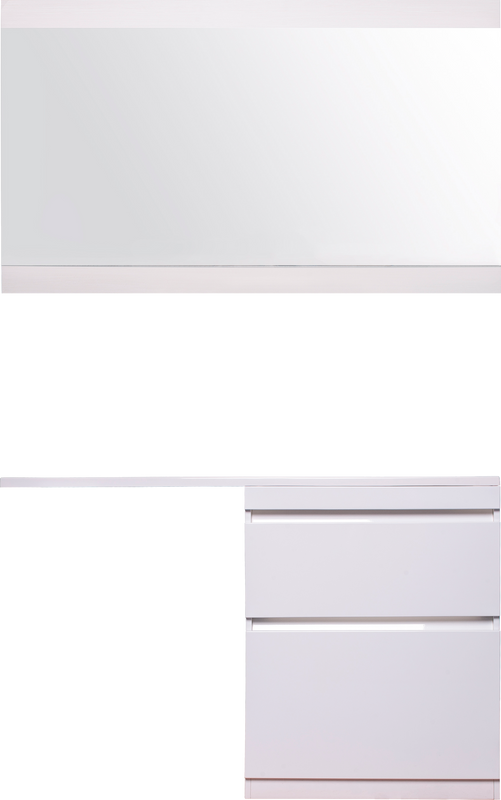 Мебель для ванной комнаты Style Line Даллас 130 Люкс Plus напольная, белая, эмаль R