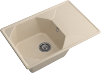 Комплект Мойка GranFest Unique U-740L кашемир + Измельчитель Bone Crusher BC 910-SL-Slim Line