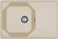 Комплект Мойка GranFest Unique U-740L кашемир + Измельчитель Bone Crusher BC 910-SL-Slim Line