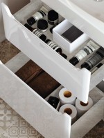 Тумба под раковину без столешницы Alavann Lana 60 напольная, белая