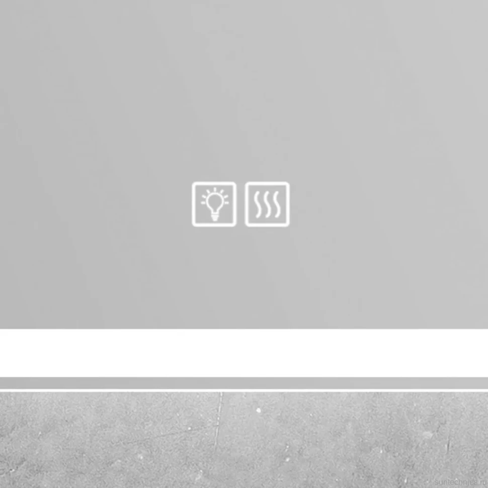 Мебель для ванной комнаты BelBagno Marino 100 напольная, bianco lucido, черная раковина