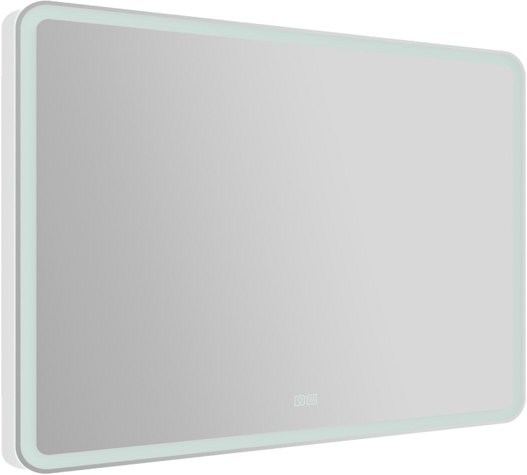 Мебель для ванной комнаты BelBagno Marino 100 напольная, bianco lucido, черная раковина