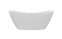 Ванна AQUAme акриловая отдельностоящая AQM3504MW