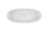 Ванна AQUAme акриловая отдельностоящая AQM3504MW