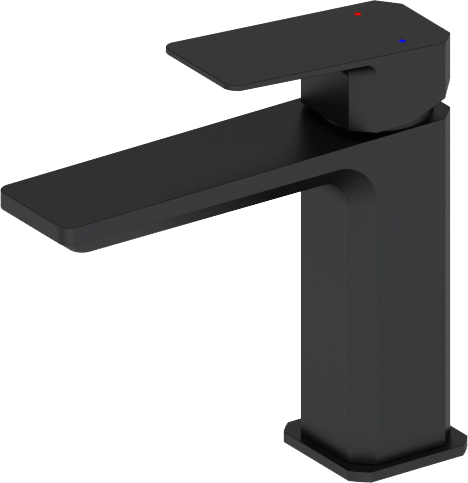 Смеситель для раковины Wonzon & Woghand WW-88139011-MB черный матовый