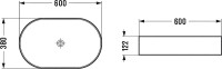 Накладная раковина Vincea VBS-50760 60