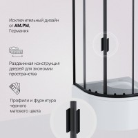 Душевой уголок AM.PM Gem Deep W90G-401A090BT 90x90 Душевой уголок AM.PM Gem Deep W90G-401A090BT 90x90