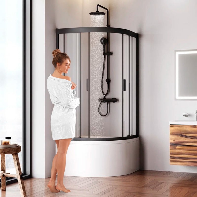 Душевой уголок AM.PM Gem Deep W90G-401A090BT 90x90