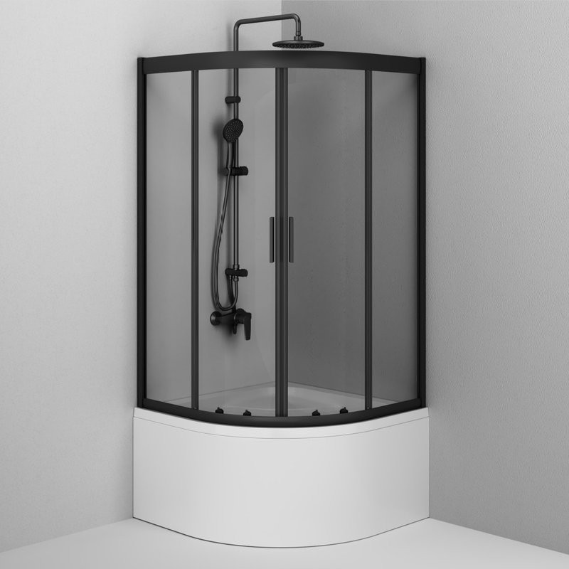 Душевой уголок AM.PM Gem Deep W90G-401A090BT 90x90