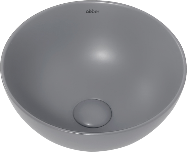 Накладная раковина Abber Bequem AC2106MG матовая серая