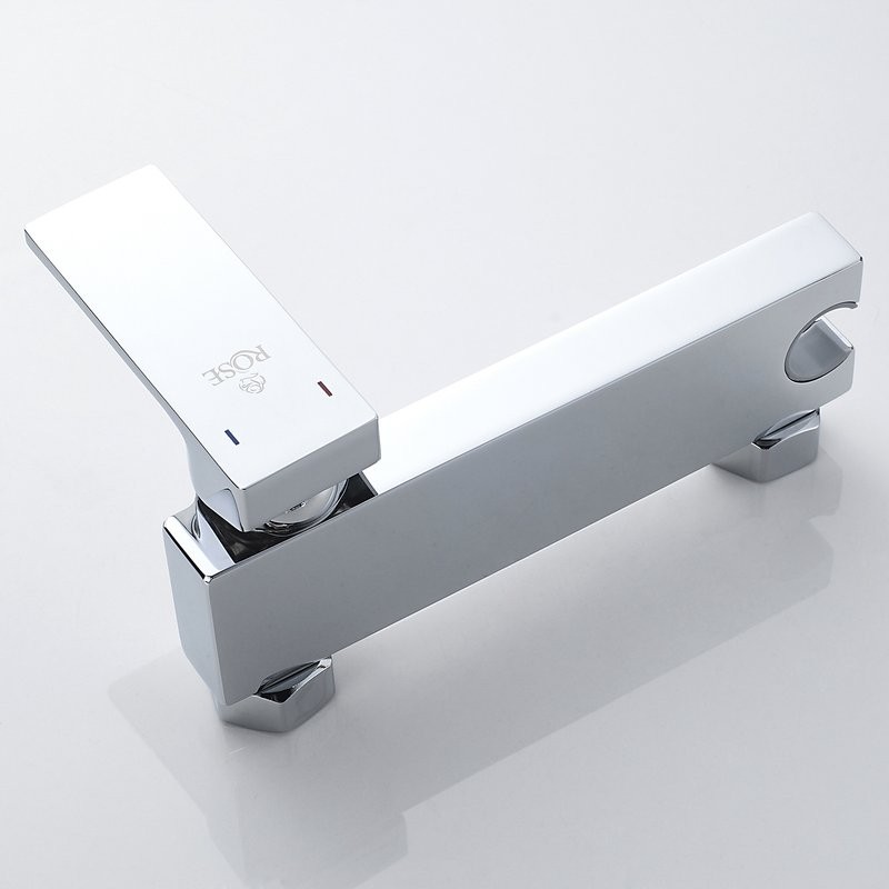 Гигиенический душ Rose R1805-1 со смесителем, хром