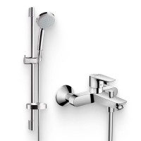 Душевой комплект Смеситель Hansgrohe Talis E 71740000 + Гарнитур Croma 100 27771000