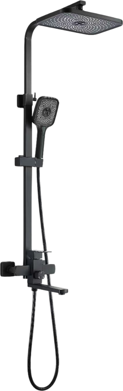Душевая стойка Shevanik S7036H черная