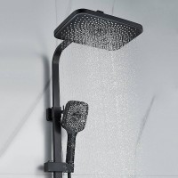 Душевая стойка Shevanik S7036H черная