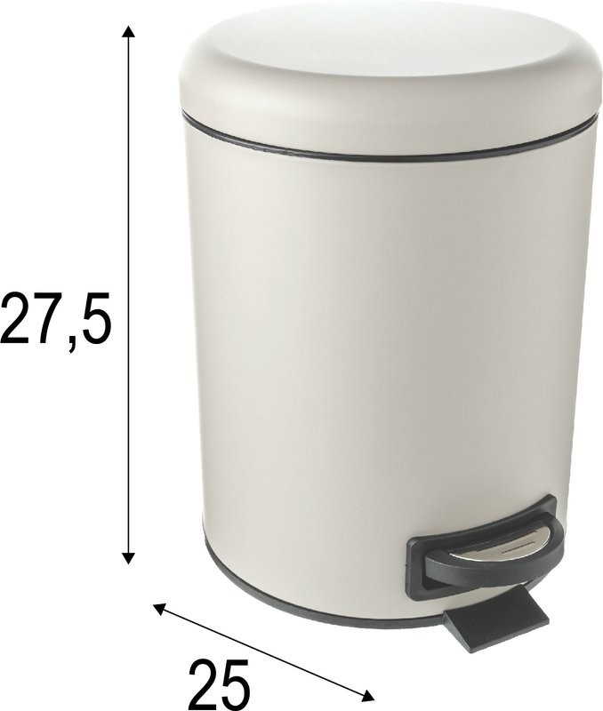 Мусорное ведро Fixsen 34024L бежевое