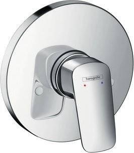 Душевой комплект Смеситель Hansgrohe Logis 71666000 + Гарнитур Crometta 26532400 + Подключение FixFit 27454000