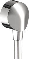 Душевой комплект Смеситель Hansgrohe Logis 71666000 + Гарнитур Crometta 26532400 + Подключение FixFit 27454000