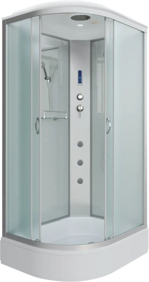 Душевая кабина Niagara Classic NG-33084-14RF 100х80 см, с гидромассажем и пультом управления