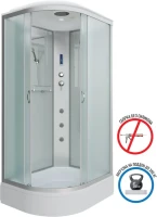 Душевая кабина Niagara Classic NG-33084-14RF 100х80 см, с гидромассажем и пультом управления