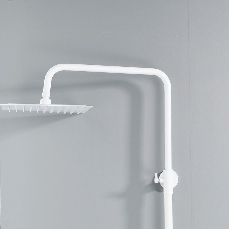 Душевая стойка Shevanik S3096C с термостатом, белый