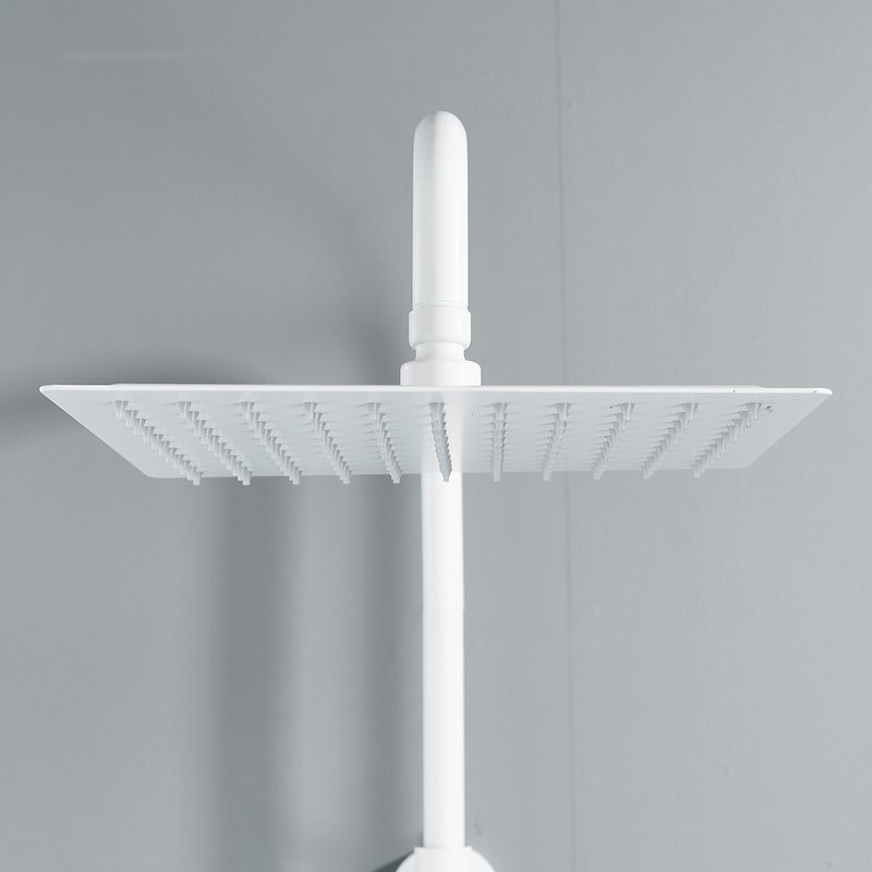 Душевая стойка Shevanik S3096C с термостатом, белый