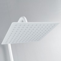 Душевая стойка Shevanik S3096C с термостатом, белый