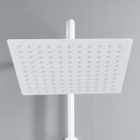 Душевая стойка Shevanik S3096C с термостатом, белый