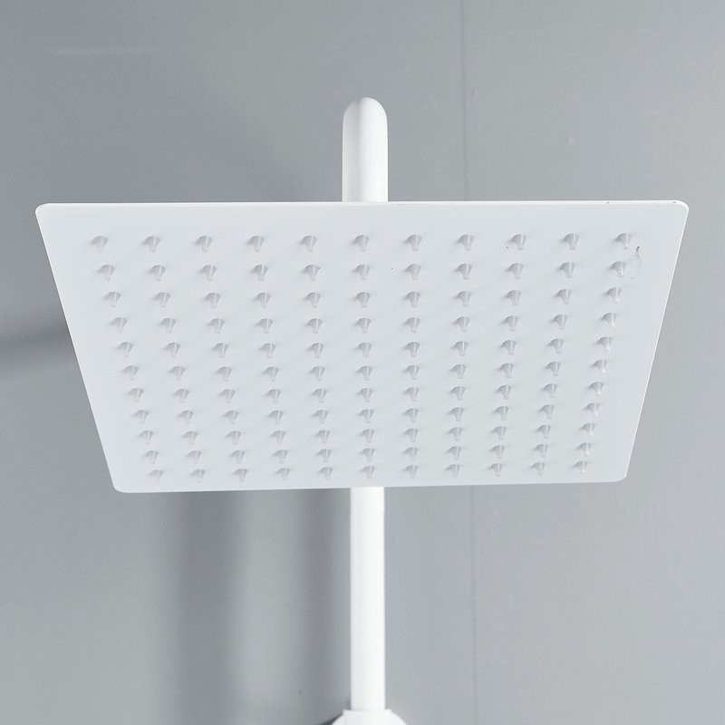 Душевая стойка Shevanik S3096C с термостатом, белый