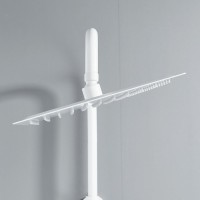 Душевая стойка Shevanik S3096C с термостатом, белый