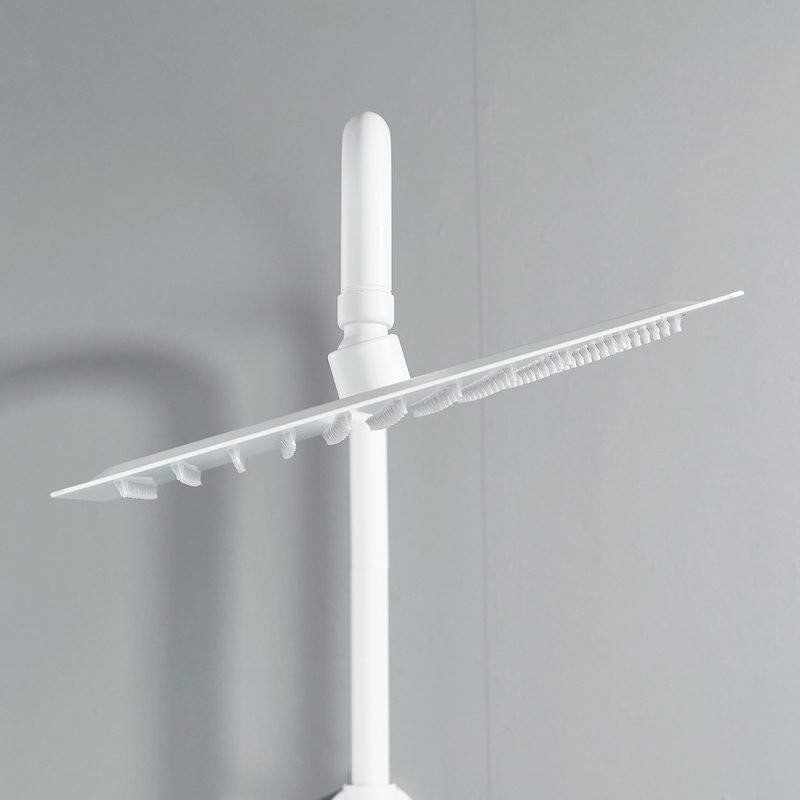 Душевая стойка Shevanik S3096C с термостатом, белый