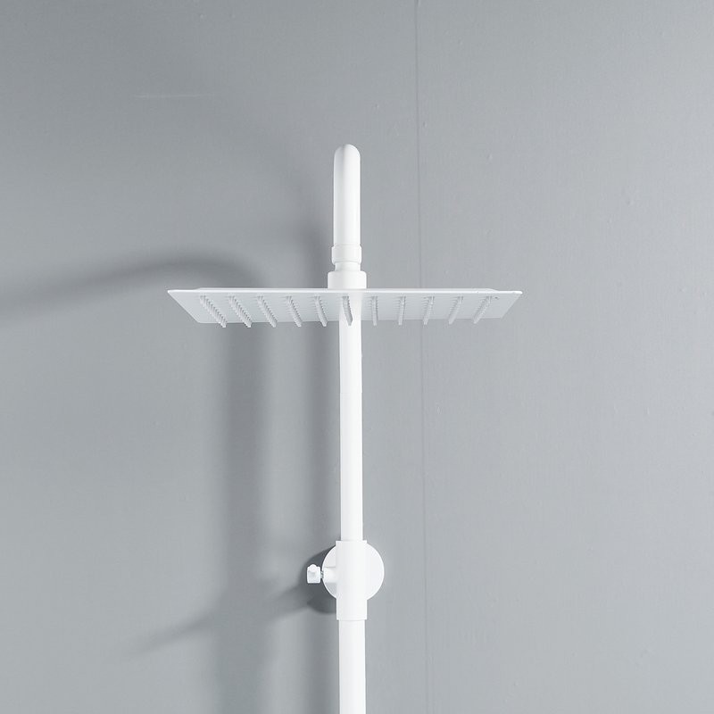 Душевая стойка Shevanik S3096C с термостатом, белый