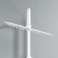 Душевая стойка Shevanik S3096C с термостатом, белый