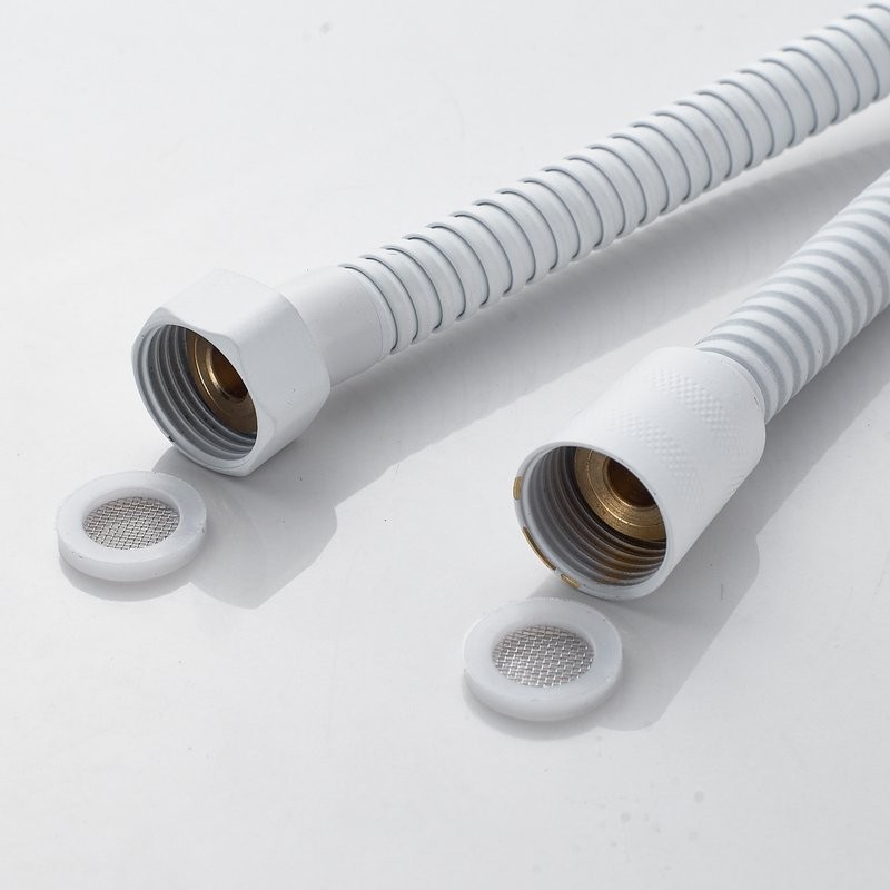 Душевая стойка Shevanik S3096C с термостатом, белый