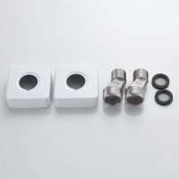 Душевая стойка Shevanik S3096C с термостатом, белый